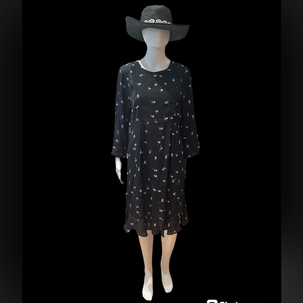 Seraphine dress black